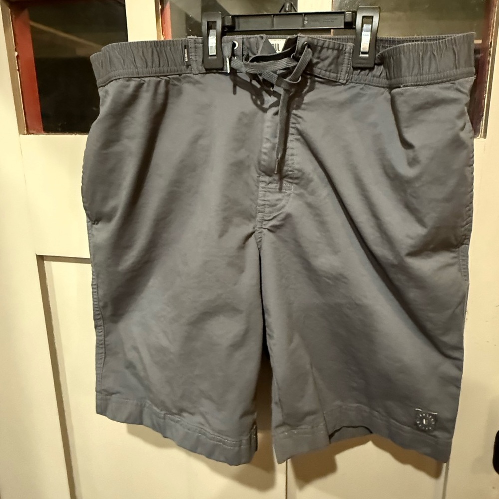 Linksoul Charcoal Flat Front Men's Boardshorts